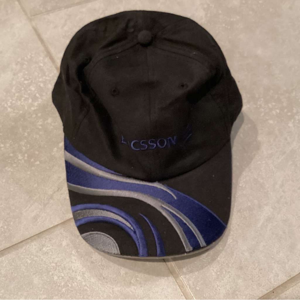 Ericsson Black And Blue Cap